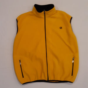 Champion fleece full zip vest jacket